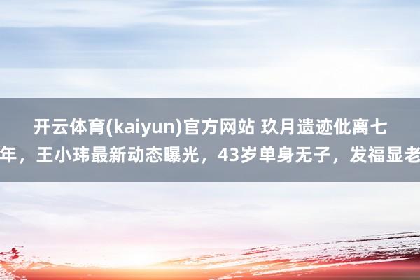 开云体育(kaiyun)官方网站 玖月遗迹仳离七年，王小玮最新动态曝光，43岁单身无子，发福显老